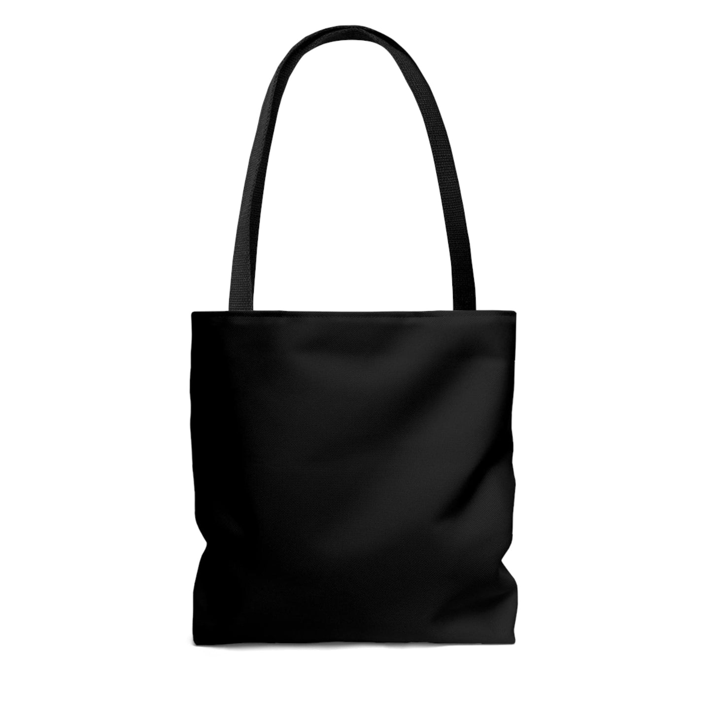 Large Tote Bag - not Luck Blessed - Word Art Inspiration-1