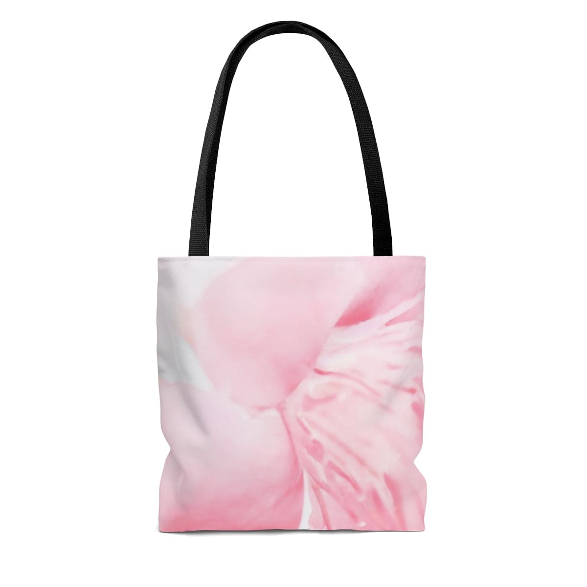Large Tote Bag - Pink Flower Bloom - Peaceful Spring Nature-3
