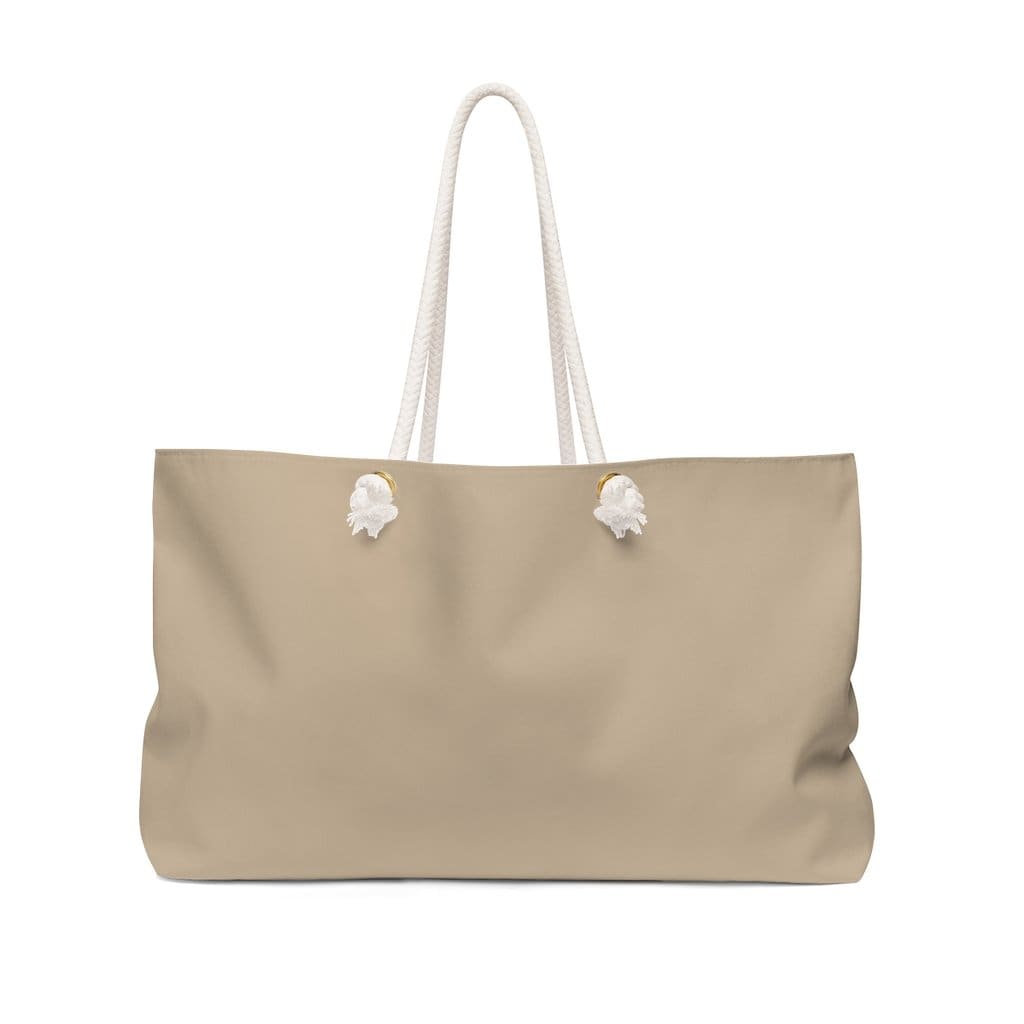 Weekender Tote Bag - Beige-1