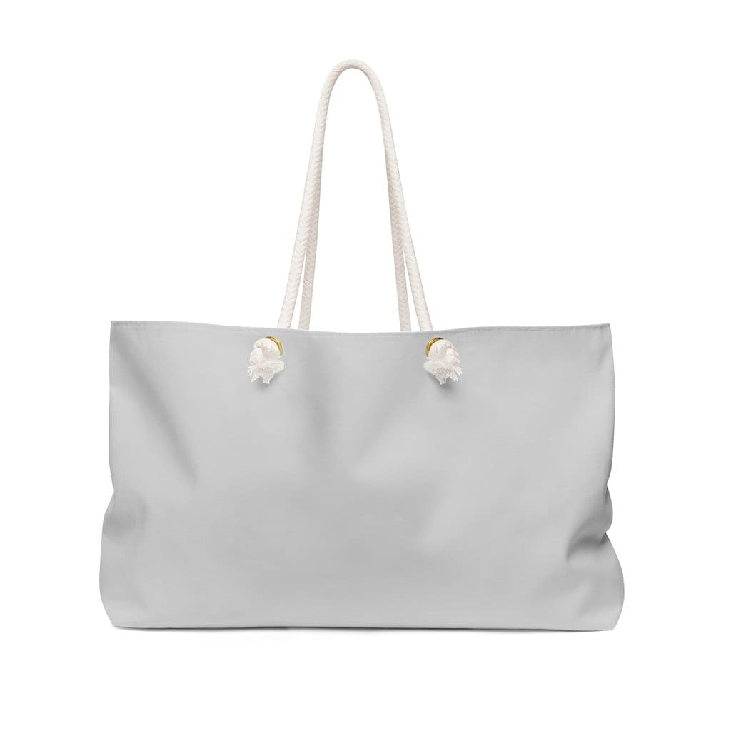 Weekender Tote Bag - Light Grey-1