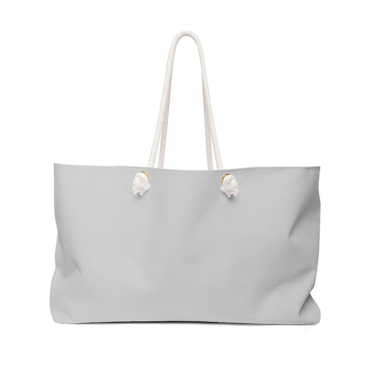 Weekender Tote Bag - Light Grey-0